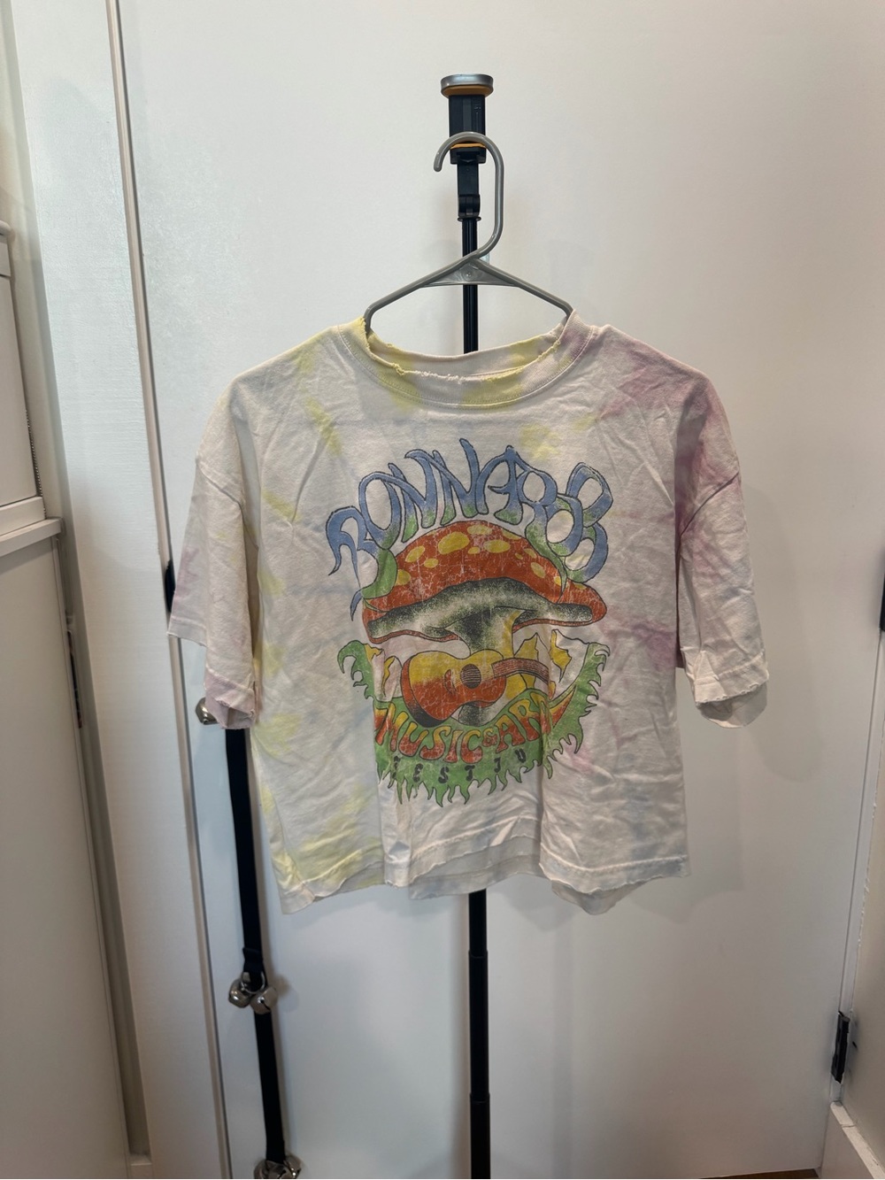 Bonnaroo 2024 merch lineup cropped tee